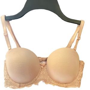 Victoria’s Secret Dream Angels Lightly Lined Demi Multi-way Strapless Bra 34B